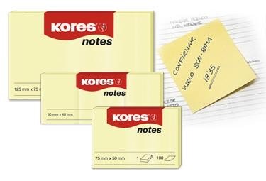 Notes Adeziv Galben Pal 100 File Kores,