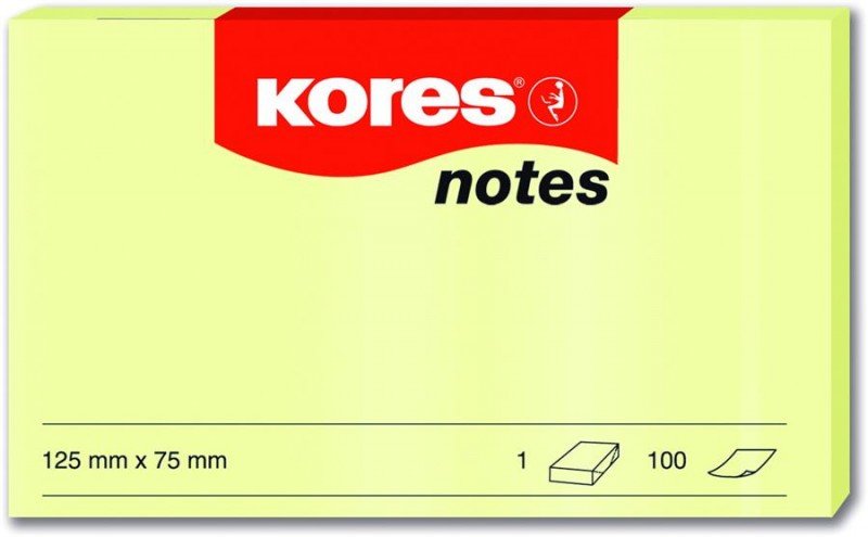 Notes Adeziv Galben Pal 100 File Kores,