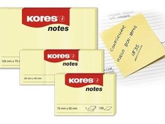 Notes Adeziv Galben Pal 100 File Kores