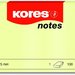 Notes Adeziv Galben Pal 100 File Kores,